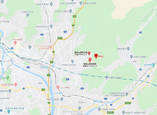 広島県安芸郡府中町　揚倉山