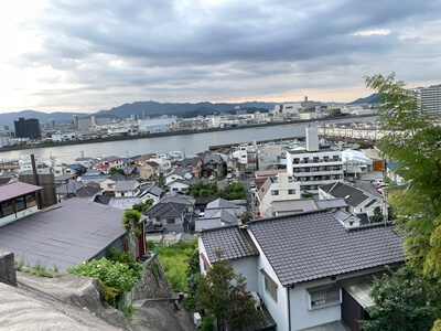 広島県　広島市　江波山
