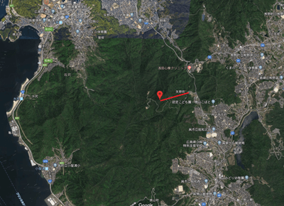 広島県広島市にある絵下山