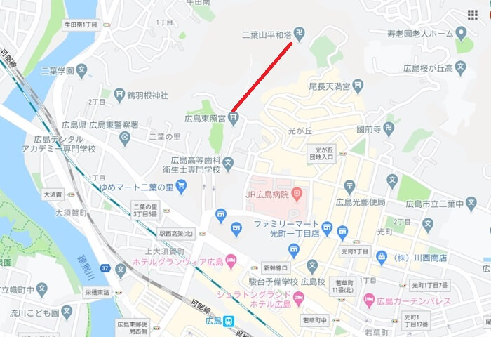 広島県　広島市　双葉山