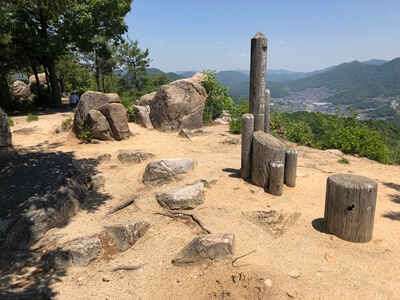 広島県海田町にある日浦山