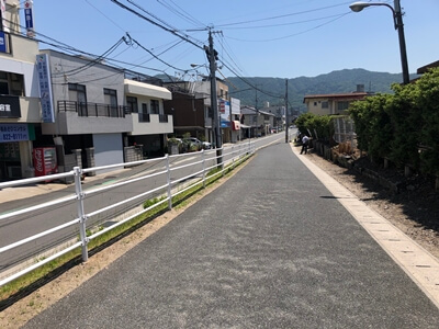 広島県海田町にある日浦山