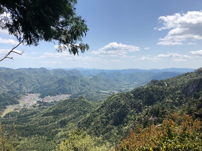 広島県大竹市にある三倉岳