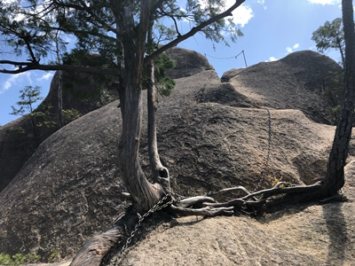 広島県大竹市にある三倉岳