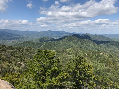 広島県大竹市にある三倉岳