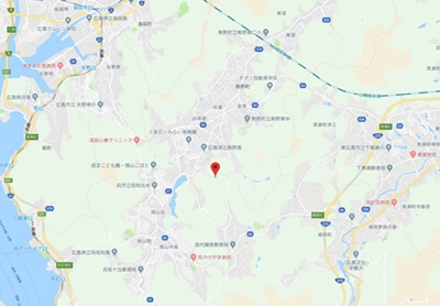 広島県熊野町にある三石山