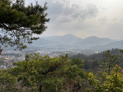 広島県呉市にある宮ヶ迫山