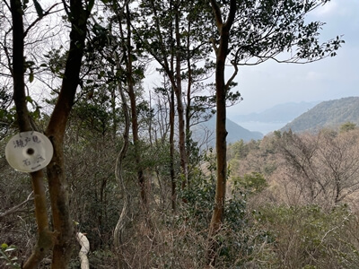 広島県呉市にある宮ヶ迫山