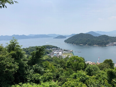 広島県坂町にある森山