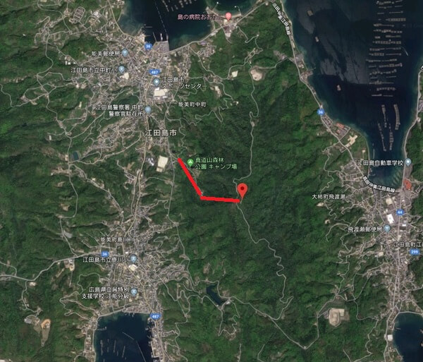広島県　江田島市　真道山